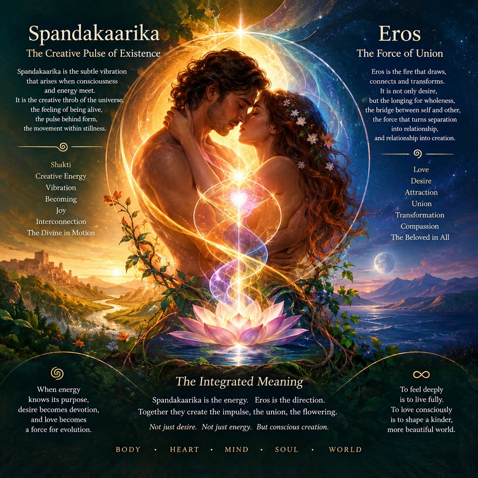 Spandakaarika and Eros: Integrated Love